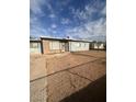 Picture of a single story house and desert landscaping under a cloudy blue sky at 2820 Fort Sumter Dr, North Las Vegas, NV 89030