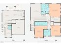 Detailed floor plan showcasing the layout of the home with labeled rooms and dimensions at 10631 Kennedy Peak Ln, Las Vegas, NV 89166