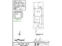 Detailed plot plan showing property dimensions, lot number, and location on Tardando Avenue at 117 Tardando Ave, Henderson, NV 89015