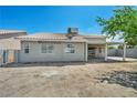 A spacious backyard, perfect for outdoor activities and entertaining guests, with potential for customization at 544 Rancho Del Sol Way, North Las Vegas, NV 89031