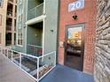 Close-up of apartment complex building number twenty entrance, with secure doorway at 20 E Serene Ave # 111, Las Vegas, NV 89123