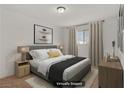 Bedroom showcasing a plush bed, soft lighting, and a serene atmosphere at 304 Orland St # 47, Las Vegas, NV 89107