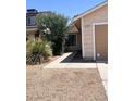 Charming single-story home with desert landscaping and a covered front entrance at 1676 Divinity St, Las Vegas, NV 89142