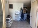 Inviting foyer featuring tile flooring and ample storage solutions at 1281 Challenge Ln, Las Vegas, NV 89110