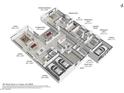 Detailed floor plan of a modern home with clearly labeled rooms and dimensions, showcasing its spacious layout and design at 787 Willits St, Las Vegas, NV 89138