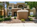 Attractive condo building with a unique architectural design and manicured grounds at 8070 W Russell Rd # 2121, Las Vegas, NV 89113