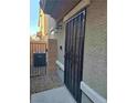 Side entrance door with security door at 1050 Spotted Saddle St, Henderson, NV 89015
