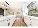 Stylish kitchen featuring a center island, stainless steel appliances, and modern cabinetry at 2505 Showcase Dr, Las Vegas, NV 89134