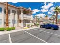 A well-maintained condo complex with desert landscaping at 905 Sulphur Springs Ln # 101, Las Vegas, NV 89128
