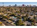 Beautiful Las Vegas neighborhood with palm trees and city views at 2617 Mason Ave, Las Vegas, NV 89102