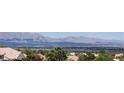 Panoramic view of the city and mountains at 2904 Bow Bridge Dr, Las Vegas, NV 89134