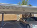 Assigned carport with the unit number visible at 2574 Paradise Village Way, Las Vegas, NV 89120