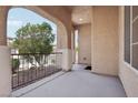 Inviting covered porch area with plenty of natural light and views to the outdoors at 5655 Danforth Ave, Las Vegas, NV 89141