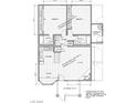 Detailed floor plan showing the layout of the condo with bedrooms, bathrooms, living spaces, and a covered patio at 2704 Otter Creek Ct # 101, Las Vegas, NV 89117