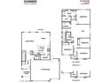 Open floor plan featuring a spacious kitchen, living area, and bedrooms on both floors at 7754 Serenity Bay Ln # 140, North Las Vegas, NV 89084