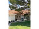 Charming single-story home with well-manicured front yard at 7650 Butterscotch Ct, Las Vegas, NV 89131