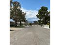 Scenic street view showcasing the neighborhood's serene atmosphere and mountain views at 7650 Butterscotch Ct, Las Vegas, NV 89131