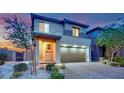 Charming two-story home with a spacious driveway and a two-car garage at 12341 Ferry Glide Ave, Las Vegas, NV 89138