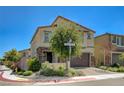 Charming two-story home with desert landscaping, and a two-car garage in a well maintained community at 4503 Meteora Ledge Ave, North Las Vegas, NV 89084