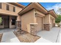 The residence boasts an attached two-car garage and is complemented by an inviting front entrance at 7505 Java Sparrow St, North Las Vegas, NV 89084