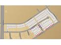Detailed community map showcases available homesites, street names, and neighborhood layout at 85 Serene Tempo Ave, Henderson, NV 89011