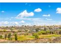 Beautiful view of a lush golf course in a serene residential neighborhood at 1964 Oliver Springs St, Henderson, NV 89052