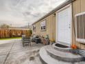 Back patio area with room to lounge and entertain outdoors at 2060 Toiyabe St, Las Vegas, NV 89156