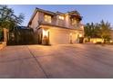 Attractive two-story home with a three-car garage and gated driveway for added privacy and curb appeal at , Las Vegas, NV 89131