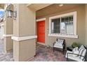 Cozy porch area with comfortable seating, perfect for relaxing and enjoying the outdoors at 2213 Chandler Ranch Pl, Laughlin, NV 89029