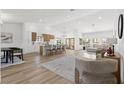Open-concept living space with stylish furnishings and abundant natural light at 5000 Linkside Dr, Las Vegas, NV 89130