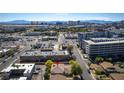 Aerial view showcasing the property's proximity to the vibrant Las Vegas Strip skyline at 1309 Dorothy Ave # 4, Las Vegas, NV 89119