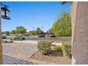 View from porch of the neighborhood featuring desert landscaping and well-maintained streets at 3708 Fuselier Dr, North Las Vegas, NV 89032