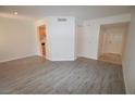View of the open-concept living room showcasing modern floors at 270 E Flamingo Rd # 136, Las Vegas, NV 89169