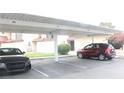 Assigned covered parking featuring a parking space for the home at 721 Bourbon St # F2, Pahrump, NV 89048