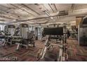 Modern gym equipped with state-of-the-art fitness equipment and mirrored walls at 8255 Las Vegas Blvd # 611, Las Vegas, NV 89123