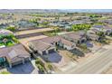 An aerial shot of a beautiful desert property, highlighting its proximity to amenities and natural beauty at 8665 Jerlyn St, Las Vegas, NV 89113