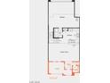 Main floor plan highlighting the kitchen, great room, and porch at 132 Silver Run Ln, Las Vegas, NV 89138