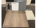 Bathroom design selections include vinyl plank, quartz countertops, and Gibson matte black faucets at 132 Silver Run Ln, Las Vegas, NV 89138