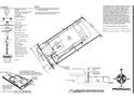 Detailed site plan showing the property layout and drainage details at 226 Piazzetta Dr, Henderson, NV 89011