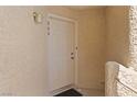 Exterior front door of unit 202 at 2200 Highpointe Dr # 202, Laughlin, NV 89029