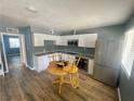 Bright kitchen featuring modern cabinetry, sleek appliances, and a functional layout at 501 S Maryland Pkwy # C17, Las Vegas, NV 89101