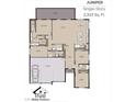 Juniper single story floor plan with 2,323 square feet at 8316 Broad Peak Dr, Las Vegas, NV 89131