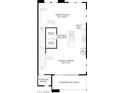 Second floor floorplan showing a kitchen, great room, casual dining and covered balcony at 1543 Stone Perch St, Las Vegas, NV 89138