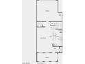 Detailed first floor plan highlighting the garage, great room, kitchen, pantry, powder room, entry, and porch at 2775 Fantoni St, Henderson, NV 89044