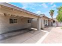 Convenient covered parking area with room for multiple vehicles at 25 Colbath St, Las Vegas, NV 89110