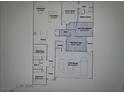 Detailed floor plan showcasing a spacious layout with a Next Gen suite and 3-bay garage at 3706 Etendre Ct, Las Vegas, NV 89121