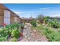 Scenic backyard featuring desert landscaping, a rock garden, and a peaceful outdoor space at 3101 Greenbriar Dr, Las Vegas, NV 89121