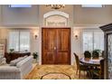 Bright foyer featuring soaring ceilings, tile floors, and natural light at 1182 Thomas Bay Cir, Logandale, NV 89021