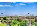 Expansive city view from this home's vantage point, showing the surrounding landscape and distant skyline at 350 Gandara St, Las Vegas, NV 89138