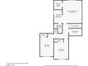 Upstairs floor plan features primary bedroom, two bedrooms, and multiple baths at 1117 Coral Crystal Ct, North Las Vegas, NV 89032